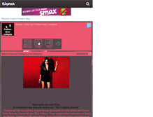 Tablet Screenshot of fiction-love-vampire.skyrock.com