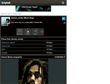 Tablet Screenshot of damianmarley-officiel.skyrock.com