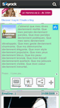 Mobile Screenshot of emeliinee-x333.skyrock.com