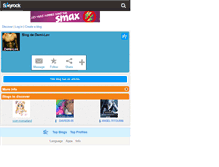 Tablet Screenshot of demi-lov.skyrock.com