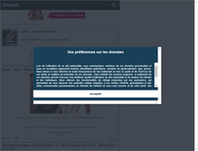 Tablet Screenshot of julien-sarah.skyrock.com