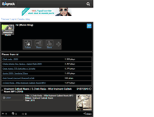 Tablet Screenshot of anoucha-music.skyrock.com