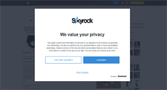 Desktop Screenshot of blackm00n.skyrock.com