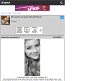 Tablet Screenshot of caroliinecoostaa.skyrock.com