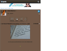 Tablet Screenshot of etoualediiez.skyrock.com