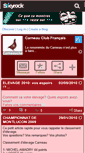 Mobile Screenshot of carneauclubfrance.skyrock.com