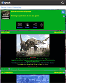 Tablet Screenshot of dino-et-monstre-disparus.skyrock.com