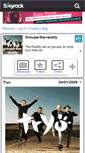 Mobile Screenshot of groupe-the-reality.skyrock.com