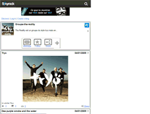 Tablet Screenshot of groupe-the-reality.skyrock.com