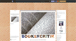Desktop Screenshot of booksxcritik.skyrock.com