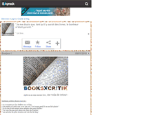Tablet Screenshot of booksxcritik.skyrock.com
