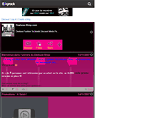 Tablet Screenshot of deeluxe-shop.skyrock.com