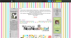 Desktop Screenshot of niconicoutaite.skyrock.com