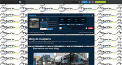 Desktop Screenshot of busparis.skyrock.com