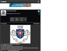 Tablet Screenshot of haras-des-souches.skyrock.com
