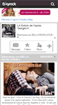 Mobile Screenshot of bella-revelation.skyrock.com