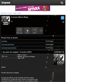 Tablet Screenshot of fouine-official.skyrock.com