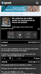 Mobile Screenshot of foudefoot57.skyrock.com