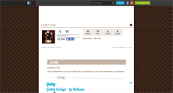 Desktop Screenshot of goldy-fans.skyrock.com