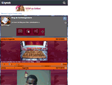 Tablet Screenshot of famillelegendaire.skyrock.com