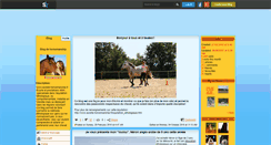 Desktop Screenshot of horsemanship.skyrock.com