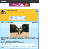 Tablet Screenshot of horsemanship.skyrock.com