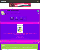 Tablet Screenshot of hanane-princess.skyrock.com