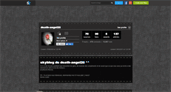 Desktop Screenshot of death-angel26.skyrock.com
