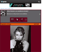 Tablet Screenshot of celine-duhamel.skyrock.com