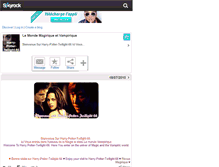 Tablet Screenshot of harry-potter-twilight-66.skyrock.com