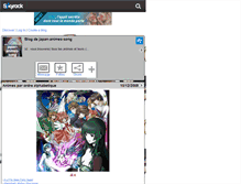 Tablet Screenshot of japan-animes-song.skyrock.com