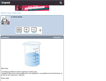Tablet Screenshot of chimie-facile.skyrock.com