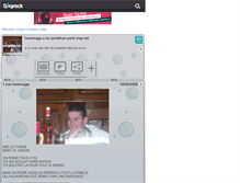 Tablet Screenshot of hommage-a-jonathan.skyrock.com