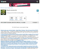 Tablet Screenshot of comores-info.skyrock.com