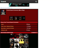 Tablet Screenshot of france-espana-connexion.skyrock.com