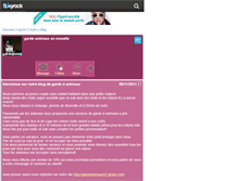 Tablet Screenshot of gardeanimaux57.skyrock.com