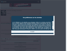 Tablet Screenshot of blogs-animaliers-x.skyrock.com