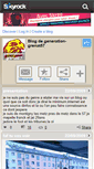 Mobile Screenshot of generation-grenat57.skyrock.com