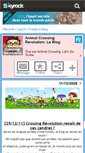 Mobile Screenshot of crossing-revolution.skyrock.com