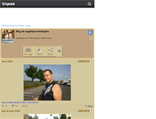 Tablet Screenshot of angelique-christophe.skyrock.com