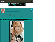 Tablet Screenshot of death-asuna.skyrock.com