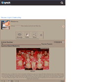 Tablet Screenshot of amazing-madonna.skyrock.com