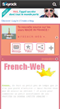 Mobile Screenshot of french-web.skyrock.com