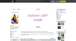 Desktop Screenshot of homoculture.skyrock.com