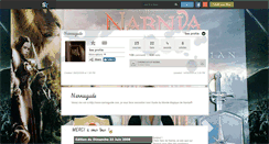 Desktop Screenshot of narniaguide.skyrock.com