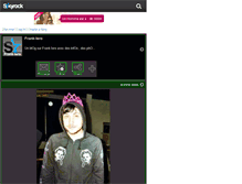 Tablet Screenshot of frank-iero.skyrock.com