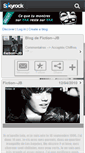 Mobile Screenshot of fiction--jb.skyrock.com