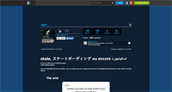 Desktop Screenshot of catof.skyrock.com