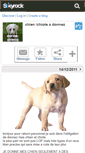 Mobile Screenshot of donne-chiens.skyrock.com