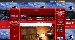 Desktop Screenshot of mycalogero.skyrock.com